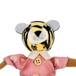 Casa si Gradina - Decoratiuni - Obiecte decorative - Accesorii decorative - Decoratiune Zooky animalut tigroaica cu rochita roz - Infinity.ro