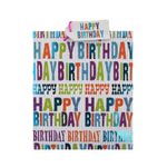 Market - Cadouri - Pungi cadou si accesorii - Punga cadou hartie L BIRTHDAY SMART - Infinity.ro