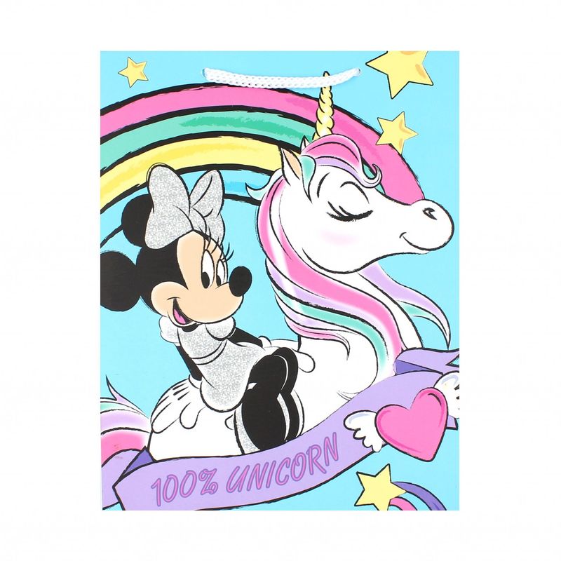 Market - Cadouri - Pungi cadou si accesorii - Punga hartie SDE mare Minnie & Unicorn - Infinity.ro