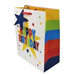 Market - Cadouri - Pungi cadou si accesorii - Punga cadou SDE L Generic Birthday - Infinity.ro