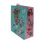Market - Cadouri - Pungi cadou si accesorii - Punga Clairefontaine M Flying Butterflies - Infinity.ro