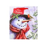 Market - Cadouri - Pungi cadou si accesorii - Punga cadou Craciun SDE L SNOWMAN - Infinity.ro