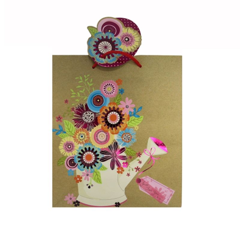 Market - Cadouri - Pungi cadou si accesorii - Punga cadou hartie L GARDEN FLORAL - Infinity.ro