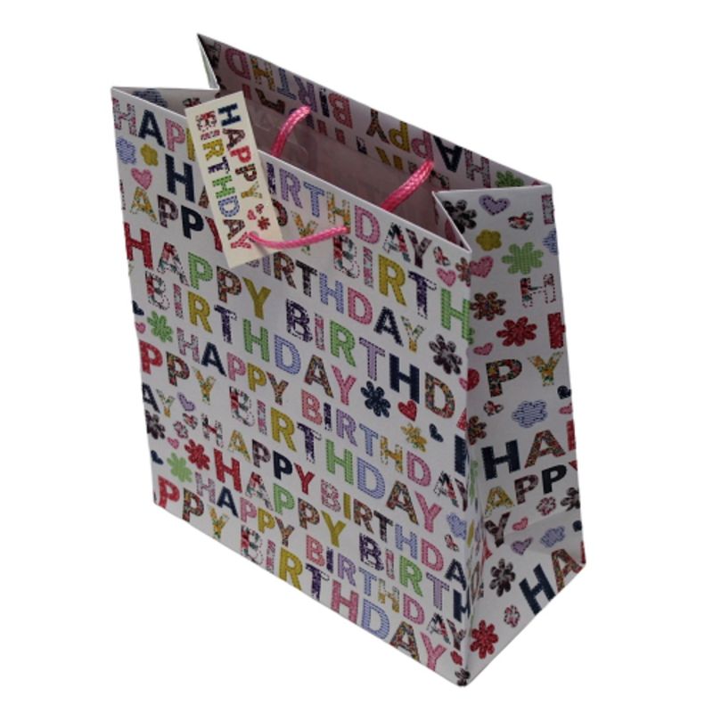 Market - Cadouri - Pungi cadou si accesorii - Punga cadou hartie L BIRTHDAY DREAMY - Infinity.ro