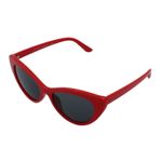 Fashion, accesorii si bijuterii - Femei - Accesorii femei - Ochelari de soare femei - Ochelari de soare dama cat eye rosu - Infinity.ro
