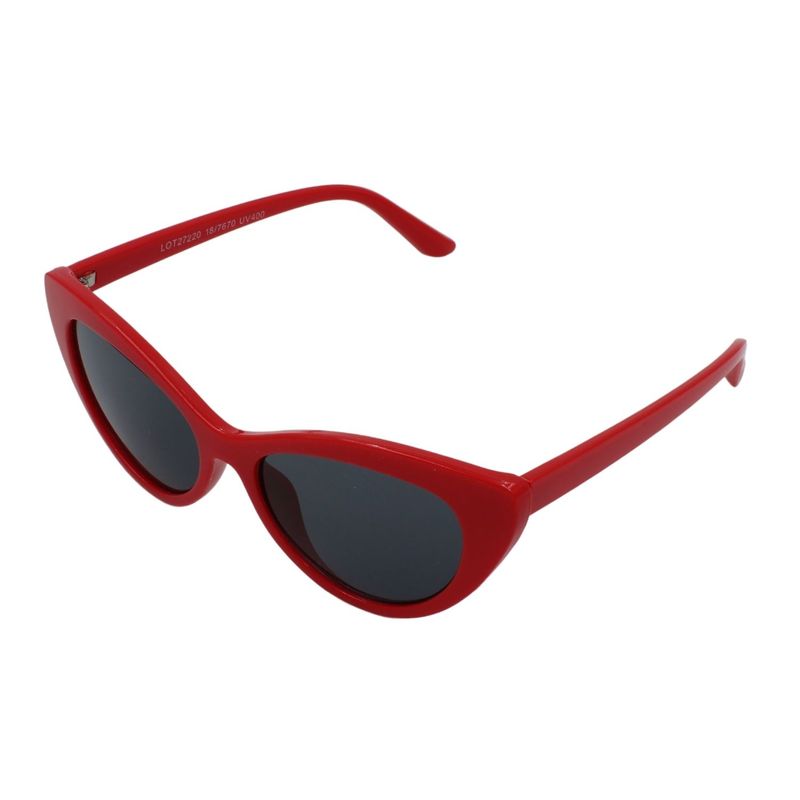 Fashion, accesorii si bijuterii - Femei - Accesorii femei - Ochelari de soare femei - Ochelari de soare dama cat eye rosu - Infinity.ro