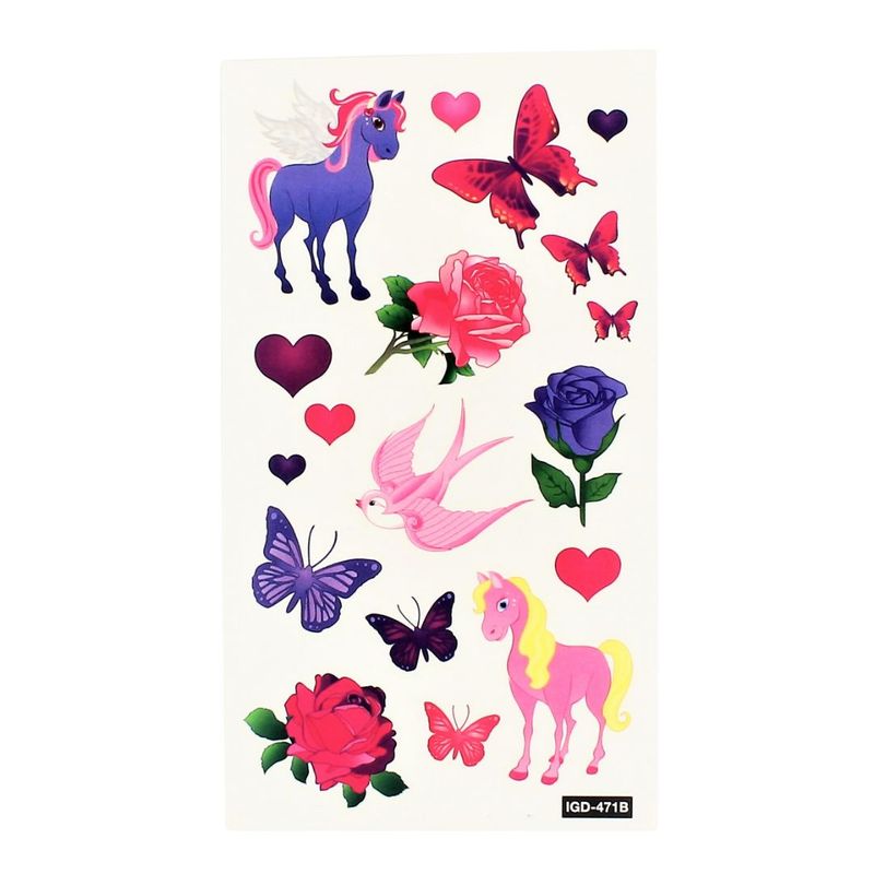 Carti si Birotica - Papetarie - Afise si stickere - Set stickere Fantasy Tattoo 18 bucati - Infinity.ro