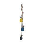 Casa si Gradina - Decoratiuni - Decoratiuni perete - Decor perete cu forma de ananas, 55 cm - Galben/Albastru/Negru - Infinity.ro