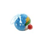 Casa si Gradina - Decoratiuni - Decoratiuni de sezon - Glob decorativ bleu - Om de zapada cu caciula - Infinity.ro