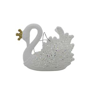 Decoratiune din acril model regina lebada