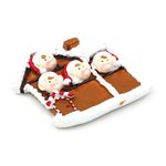 Casa si Gradina - Decoratiuni - Decoratiuni de sezon - Decoratiune cu magnet - Casuta din turta dulce, cu spiridusi - Infinity.ro