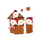 Casa si Gradina - Decoratiuni - Decoratiuni de sezon - Decoratiune cu magnet - Casuta din turta dulce, cu spiridusi - Infinity.ro