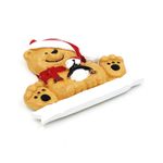 Casa si Gradina - Decoratiuni - Decoratiuni de sezon - Decoratiune cu magnet - Ursulet zambaret cu fes si pinguin - Infinity.ro