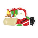 Casa si Gradina - Decoratiuni - Decoratiuni de sezon - Decoratiune cu magnet - Mos Craciun cu ursulet si cadouri - Infinity.ro