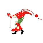 Casa si Gradina - Decoratiuni - Decoratiuni de sezon - Decoratiune din lemn - spiridus cu bradut - Infinity.ro