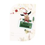 Casa si Gradina - Decoratiuni - Decoratiuni de sezon - Decoratiune de Craciun Merry Christmas verde - Infinity.ro