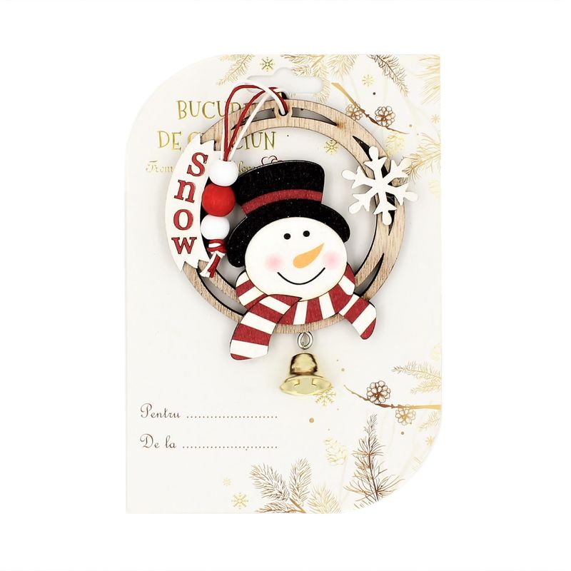 Casa si Gradina - Decoratiuni - Decoratiuni de sezon - Decoratiune de Craciun snow circle - Infinity.ro