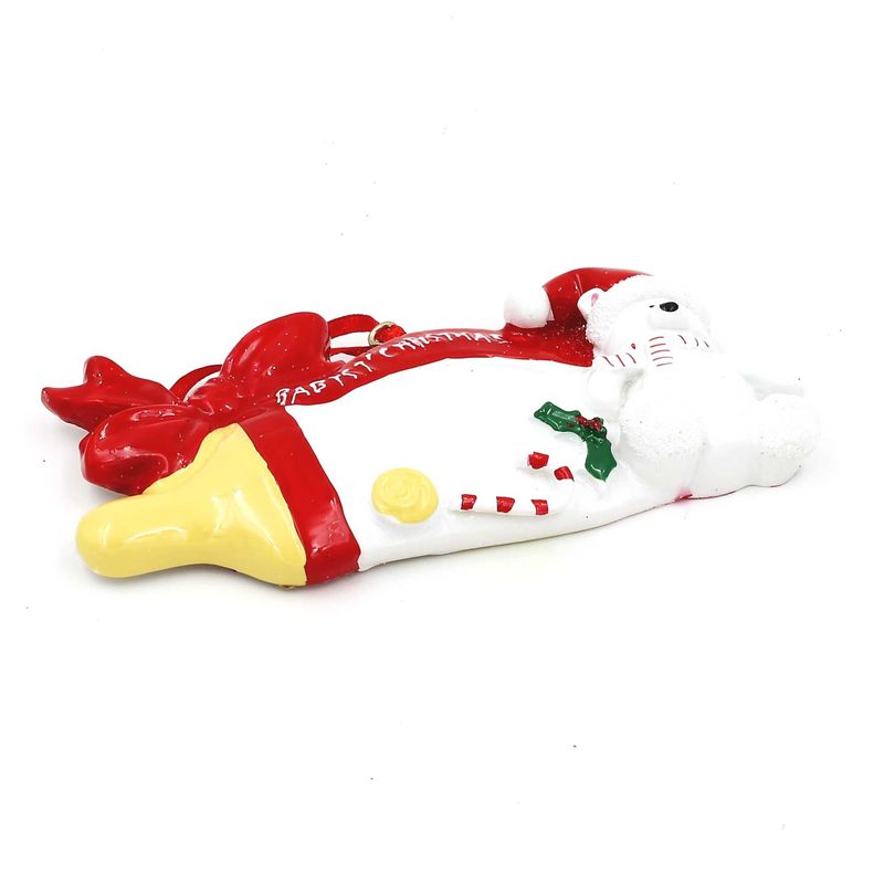 Casa si Gradina - Decoratiuni - Decoratiuni de sezon - Decoratiune cu magnet - Baby's 1' Christmas - Infinity.ro