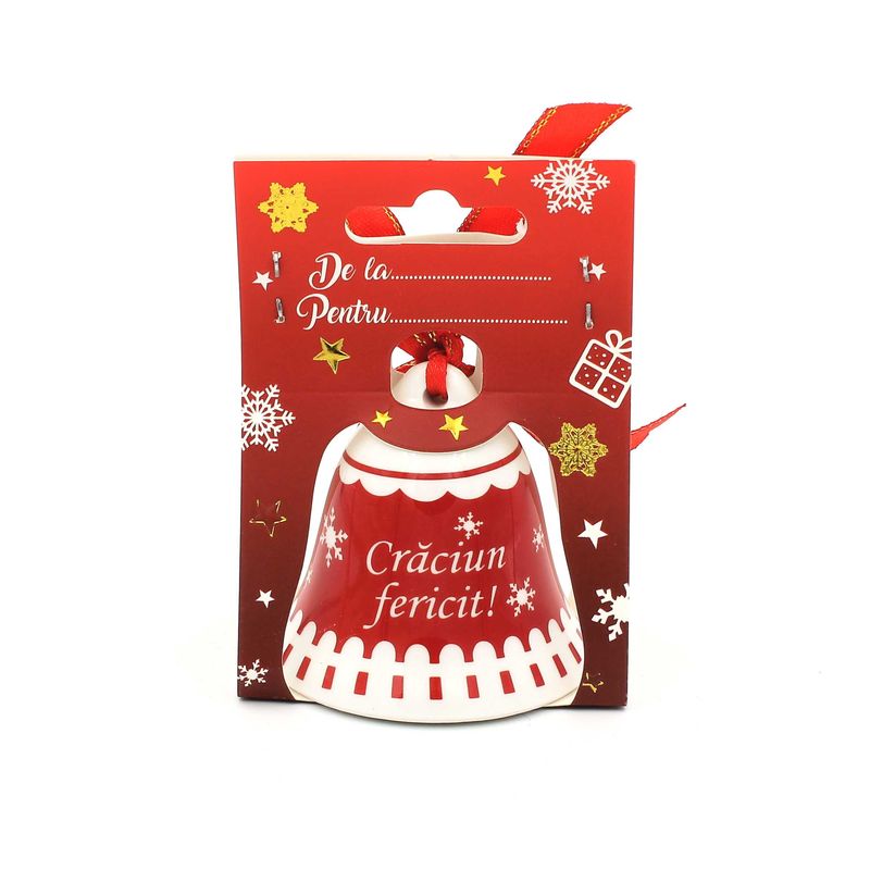 Casa si Gradina - Decoratiuni - Decoratiuni de sezon - Clopotel decorativ „La multi bANI!" - Infinity.ro