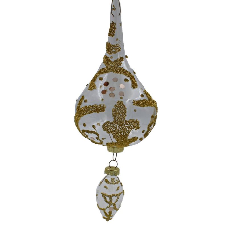 Casa si Gradina - Decoratiuni - Decoratiuni de sezon - Ornament Decoris - Glob elegant transparent 25cm - Infinity.ro
