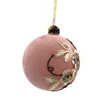 Casa si Gradina - Decoratiuni - Decoratiuni de sezon - Set Decoris 2 globuri rose elegante - Infinity.ro