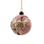 Casa si Gradina - Decoratiuni - Decoratiuni de sezon - Set Decoris 2 globuri rose elegante - Infinity.ro