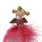 Casa si Gradina - Decoratiuni - Decoratiuni de sezon - Decoratiune House of Seasons ingeras fucsia - Infinity.ro