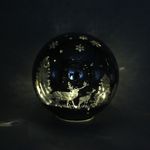 Casa si Gradina - Decoratiuni - Decoratiuni de sezon - Glob argintiu cu led LUKA lighting - Infinity.ro