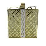 Casa si Gradina - Decoratiuni - Decoratiuni de sezon - Decoratiune Edelman - Cadou mare auriu, cu leduri - Infinity.ro