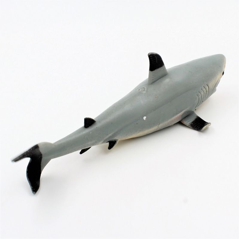 Jucarii, Copii si Bebe - Jucarii si jocuri - Figurine - Jucarie elastica Blacktip Reef Shark gri - Infinity.ro