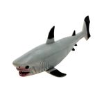 Jucarii, Copii si Bebe - Jucarii si jocuri - Figurine - Jucarie elastica Blacktip Reef Shark gri - Infinity.ro