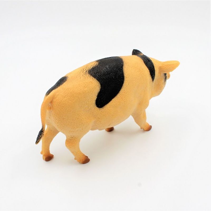 Jucarii, Copii si Bebe - Jucarii si jocuri - Figurine - Figurina replica animal purcelus crem 22cm - Infinity.ro