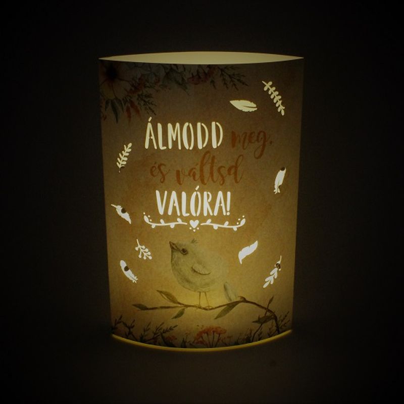 Casa si Gradina - Corpuri si surse de iluminat - Veioze si lampi - Lampadare - Lampa hartie Álmodd meg és váltsd valőra! - Infinity.ro