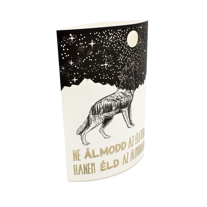 Casa si Gradina - Corpuri si surse de iluminat - Veioze si lampi - Lampadare - Lampa hartie Ne álmodd az életed hanem éld az álmodat! - Infinity.ro