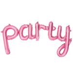 Casa si Gradina - Decoratiuni - Decoratiuni petrecere - Baloane - Balon party roz 80 x40 cm - Infinity.ro