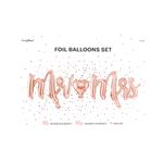 Casa si Gradina - Decoratiuni - Decoratiuni petrecere - Baloane - Balon party roz Mr&Mrs 36x125 cm - Infinity.ro