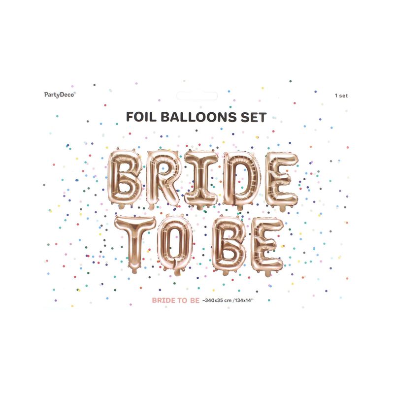 Casa si Gradina - Decoratiuni - Decoratiuni petrecere - Baloane - Balon Bride to be 340x35 cm - Infinity.ro