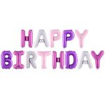 Casa si Gradina - Decoratiuni - Decoratiuni petrecere - Baloane - Balon party Happy Birthday mix 340x35cm - Infinity.ro