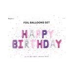 Casa si Gradina - Decoratiuni - Decoratiuni petrecere - Baloane - Balon party Happy Birthday mix 340x35cm - Infinity.ro