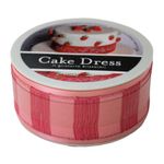 Casa si Gradina - Decoratiuni - Decoratiuni petrecere - Accesorii pentru petrecere - Banda decorativa textila Cake Dress, pentru torturi si prajituri, 4.5cm x 10m, Champagne roz - Infinity.ro