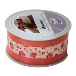 Casa si Gradina - Decoratiuni - Decoratiuni petrecere - Accesorii pentru petrecere - Banda Decorativa Cake Dress, 45mm, Roses Pink, 20 m - Infinity.ro