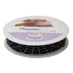 Casa si Gradina - Decoratiuni - Decoratiuni petrecere - Accesorii pentru petrecere - Banda decorativa Cake Dress, pentru torturi si prajituri, 2cm x 20m, Spider negru - Infinity.ro