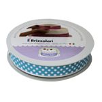 Casa si Gradina - Decoratiuni - Decoratiuni petrecere - Accesorii pentru petrecere - Banda Decorativa Cake Dress Mini Dots Turcoise, 20 m - Infinity.ro