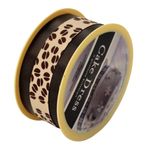 Casa si Gradina - Decoratiuni - Decoratiuni petrecere - Accesorii pentru petrecere - Banda decorativa Cake Dress, pentru torturi si prajituri, 4.5cm x 20m, Candy Maron Cafea - Infinity.ro