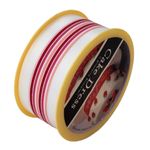 Casa si Gradina - Decoratiuni - Decoratiuni petrecere - Accesorii pentru petrecere - Banda decorativa Cake Dress, pentru torturi si prajituri, 4.5cm x 20m, Mini Stripes Roz - Infinity.ro