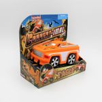 Jucarii, Copii si Bebe - Jucarii si jocuri - Vehicule si jucarii cu telecomanda - Masinute - Masinuta portocalie convertibila tip robot Eagle - Infinity.ro