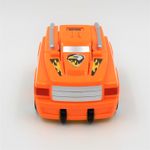 Jucarii, Copii si Bebe - Jucarii si jocuri - Vehicule si jucarii cu telecomanda - Masinute - Masinuta portocalie convertibila tip robot Eagle - Infinity.ro