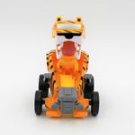 Jucarii, Copii si Bebe - Jucarii si jocuri - Vehicule si jucarii cu telecomanda - Masinute - Masinuta galbena convertibila tip robot Tiger - Infinity.ro