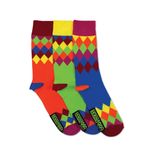 Fashion, accesorii si bijuterii - Barbati - Lenjerie si pijamale barbati - Sosete si ciorapi barbati - Set 3 sosete pentru barbati Charlie - Infinity.ro