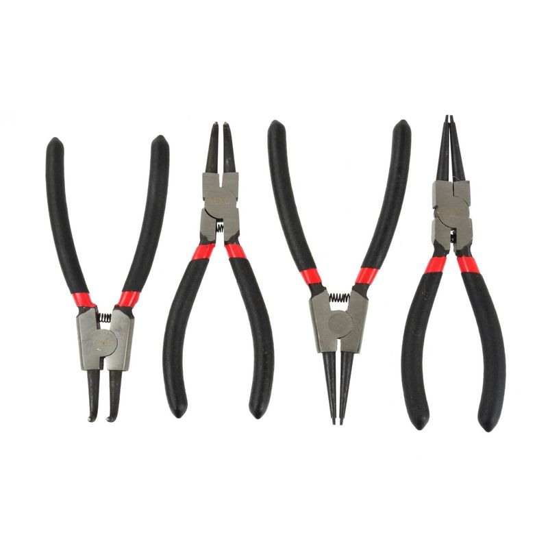 Casa si Gradina - Constructii - Scule de mana si unelte - Clesti si patenti - Set 4 clesti Seeger 160mm, GEKO G01660 - Infinity.ro